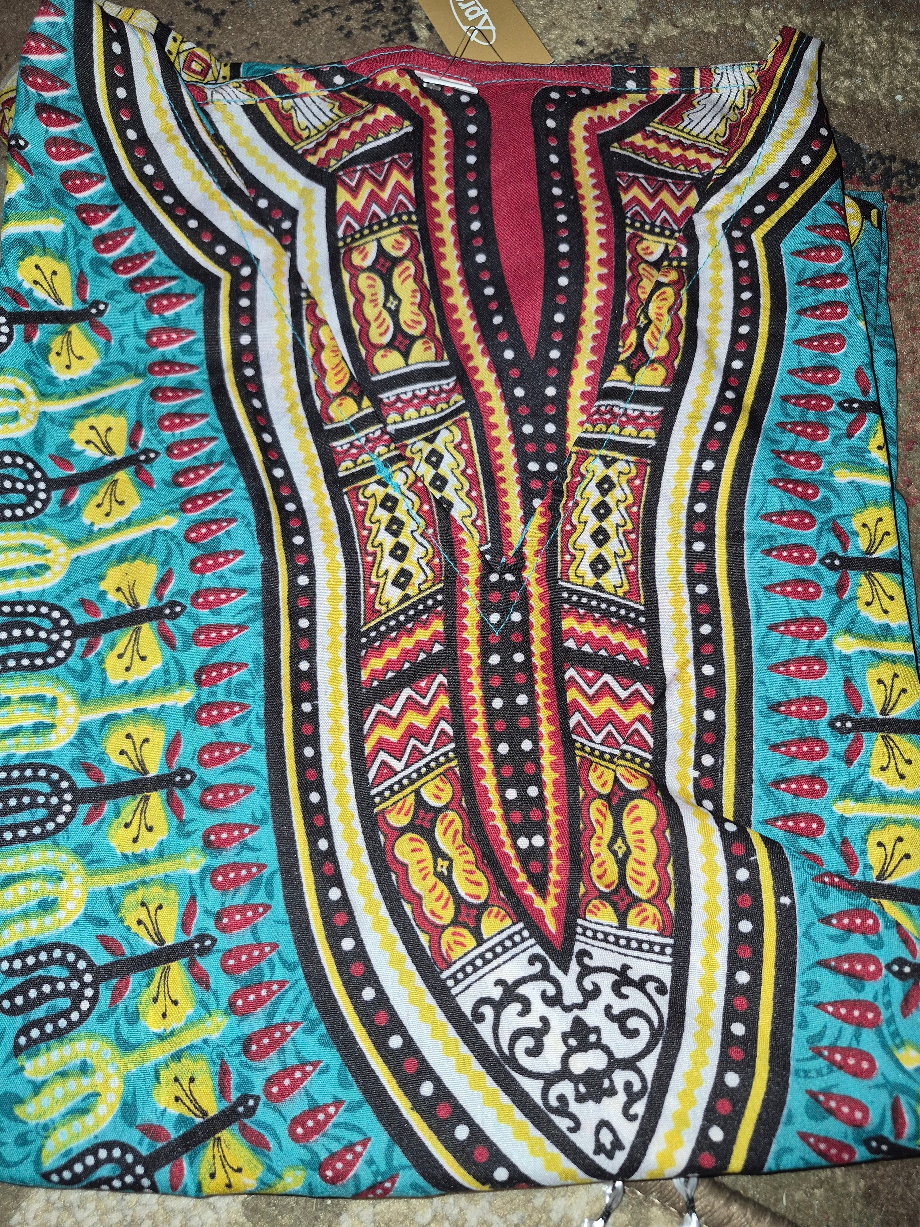All Size Fit All Women African Dashiki Wear-Tear